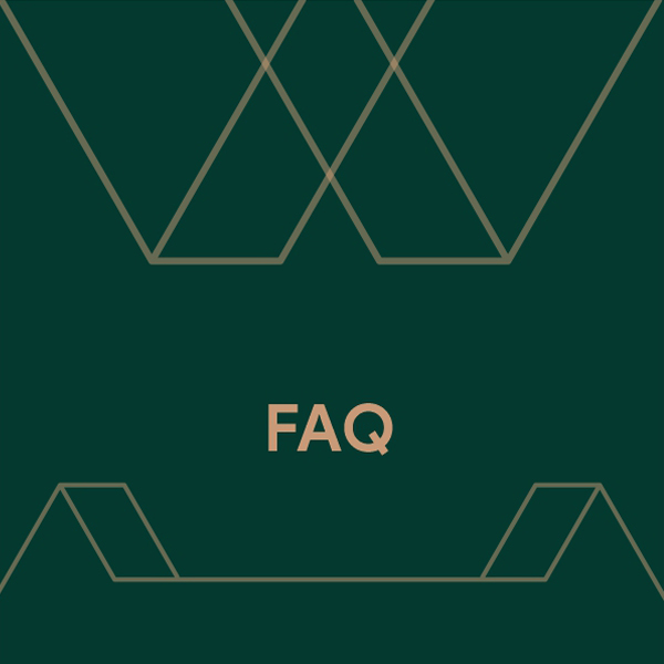 FAQ page banner for mobile view